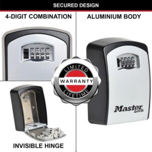 5403E Large Select Access® Key Lock Box (Up To 5 Keys) - Grey - Image 5