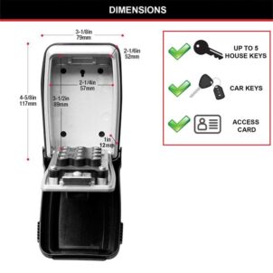 5423E Push Button Select Access® Key Safe