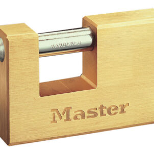 Rectangular 76mm Solid Brass Body Shutter Padlock