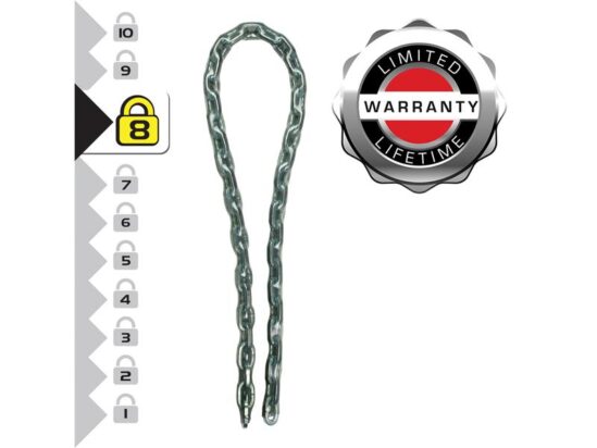 8016E Hardened Steel Chain 1m x 8mm - Image 4