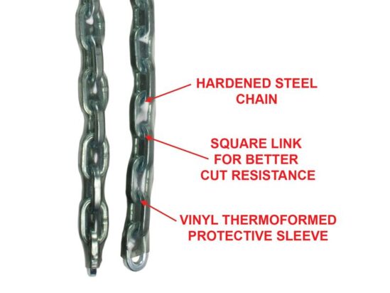 8016E Hardened Steel Chain 1m x 8mm - Image 3