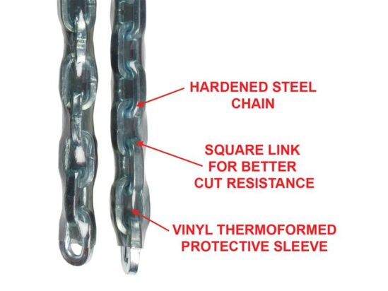 8019E Hardened Steel Chain 1m x 10mm - Image 2