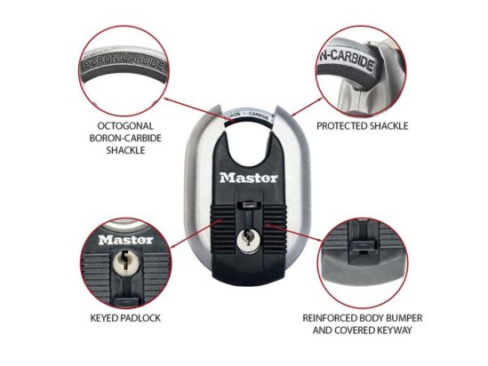 Excell™ Titanium Reinforced 60mm Padlock - Image 3