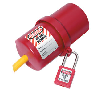 Lockout Electrical Plug Cover Large for 240V - 550V