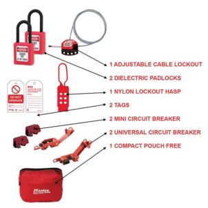 General Maintenance Lockout Kit, 11 Piece