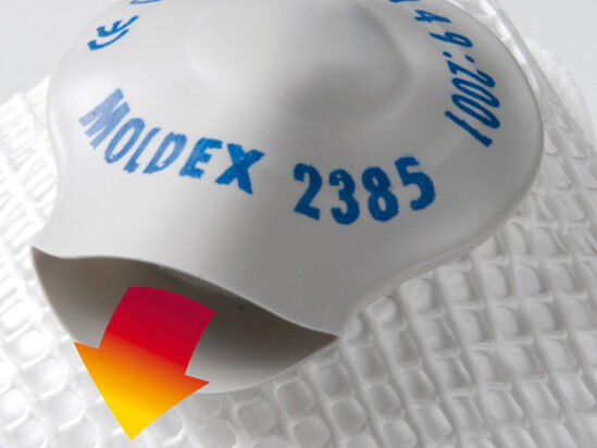 Classic Series FFP2 NR D Valved Mask (Pack 20) - Image 2