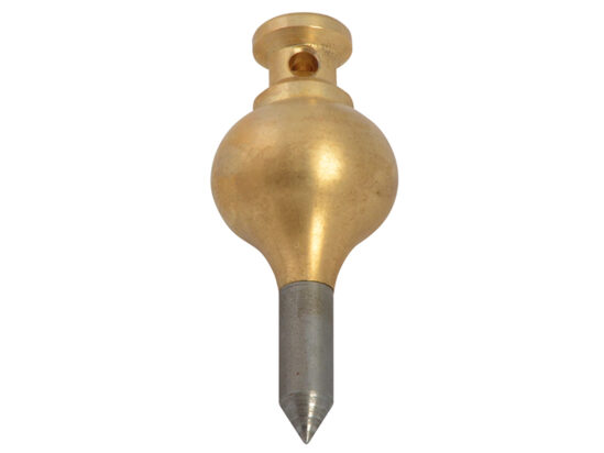 246U Brass Plumb Bob 43g (1.1/2oz) Size 00 - Image 2