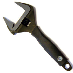 3140Q Wide Jaw Adjustable Wrench 150mm (6in)