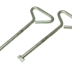MLK06 Manhole Cover Lift Keys 150mm (6in) (Pack 2)