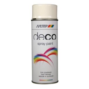 Deco Spray Paint High Gloss RAL 9010 White 400ml