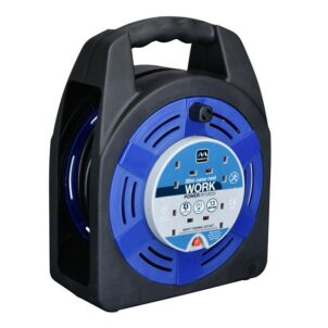 Case Reel 240V 13A 4-Socket Thermal Cut-Out 20m