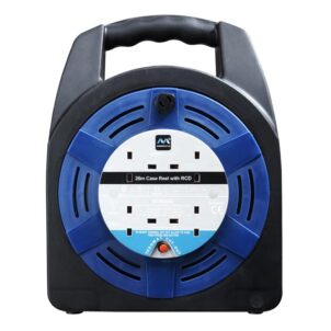 Case Reel 240V 13A 4-Socket RCD & Thermal Cut-Out 20m