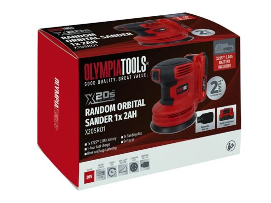 X20S™ Random Orbital Sander 20V 1 x 2.0Ah Li-ion - Image 2