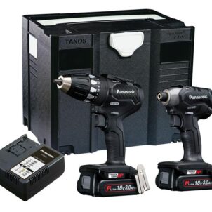 EYC231PN Twin Pack 18V 2 x 3.0Ah Li-ion