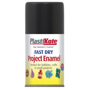 Fast Dry Enamel Aerosol Gloss Black 100ml