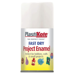 Fast Dry Enamel Aerosol Gloss White 100ml