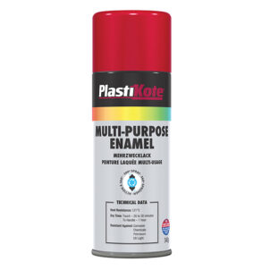 Multi Purpose Enamel Spray Paint Gloss Red 400ml