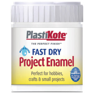 Fast Dry Enamel Paint B4 Bottle Gloss White 59ml