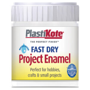 Fast Dry Enamel Paint B5 Bottle Matt White 59ml