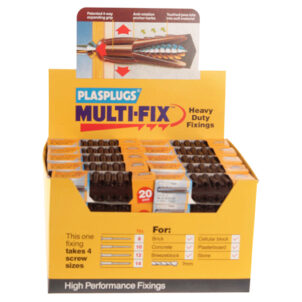 BJP700 Heavy-Duty Fixings (50 Packs x 20 Plugs) - Image 2