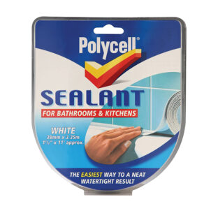 Sealant Strip Kitchen / Bathroom White 41mm
