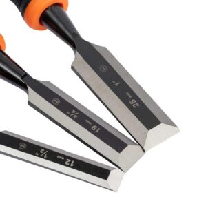 Woodworking Chisel Set, 3 Piece - Image 3