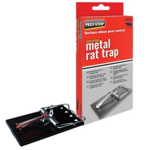 Easy Setting Metal Rat Trap