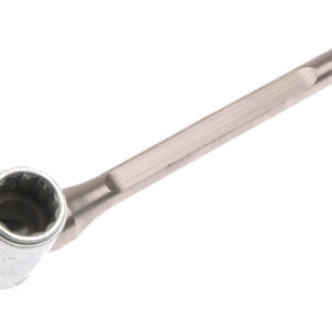 383B Scaffold Spanner Stainless Steel Bi-Hex 7/16W Flat Handle