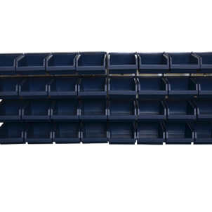 Bin Wall Panel with 32 Bins