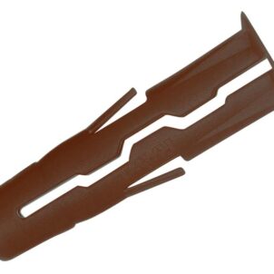 Brown UNO® Plugs 7 x 30mm (Pack 1000)