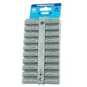Grey UNO® Plugs 10 x 36mm (Card 80)