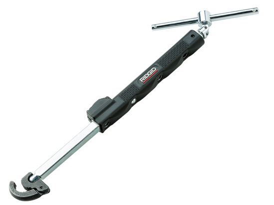 2017 Telescopic Basin Wrench with Led Work Light 12-32mm Capacity - Image 3