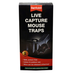 Live Capture Mouse Traps (Twin Pack)