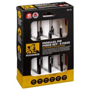 Parallel Pin Punch Set 6 Piece
