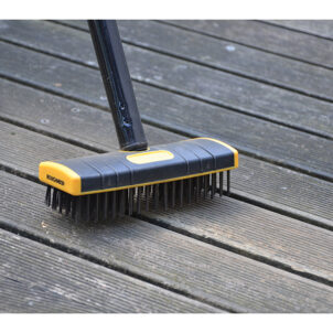 Heavy-Duty Scrub Brush Soft Grip 200mm (8in) NO Handle - Image 3