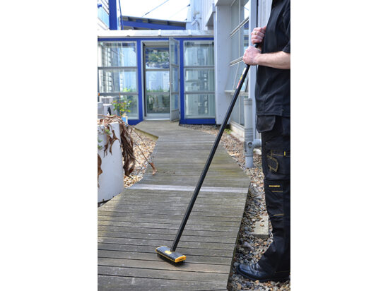 Heavy-Duty Scrub Brush Soft Grip 200mm (8in) NO Handle - Image 4