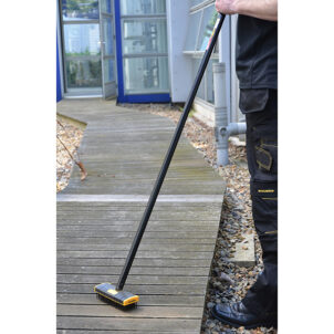 Heavy-Duty Scrub Brush Soft Grip 200mm (8in) NO Handle - Image 5