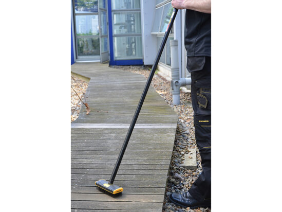 Heavy-Duty Scrub Brush Soft Grip 200mm (8in) NO Handle - Image 5