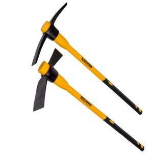 Pick Axe and Cutter Mattock Set, 2 Piece