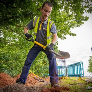 Mini Shovel, Round Point - Image 3