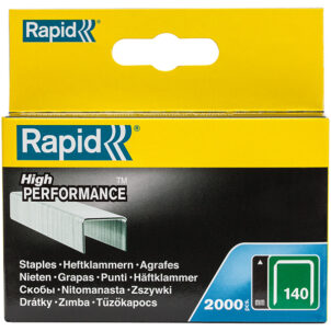 140/6 6mm Galvanised Staples (Box 2000)