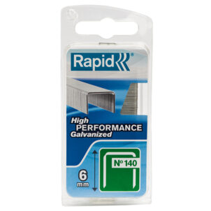 140/6NB 6mm Galvanised Staples (Narrow Box 970)