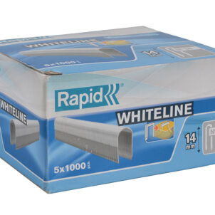 36/14 14mm DP x 5m White Staples (Box 1000 x 5)