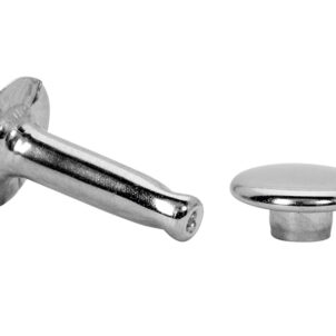 Tubular Rivets 9 x 3 x 13mm Cap 3 x 10mm (Pack 25) - Image 5