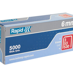 53/6B 6mm Galvanised Staples (Box 5000)
