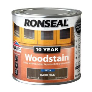 10 Year Woodstain Dark Oak 250ml