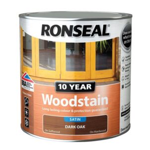 10 Year Woodstain Dark Oak 2.5 litre