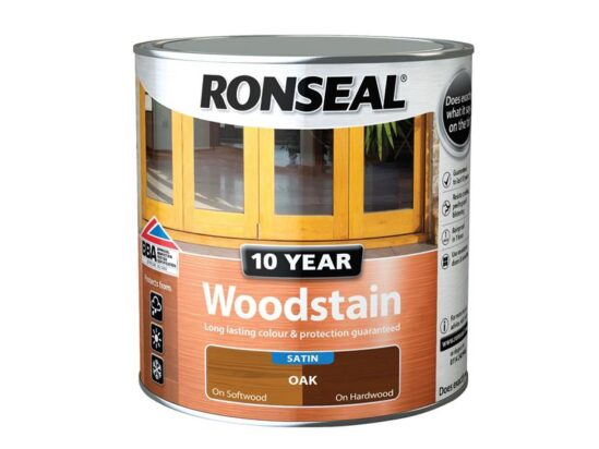 10 Year Woodstain Dark Oak 750ml