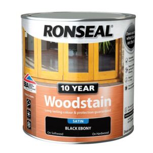 10 Year Woodstain Ebony 2.5 litre
