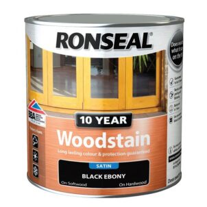 10 Year Woodstain Ebony 750ml